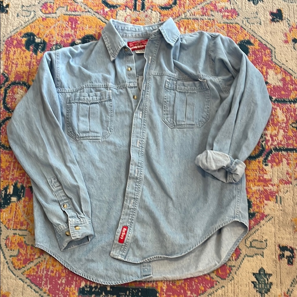 Vintage Marlboro Denim Button Up